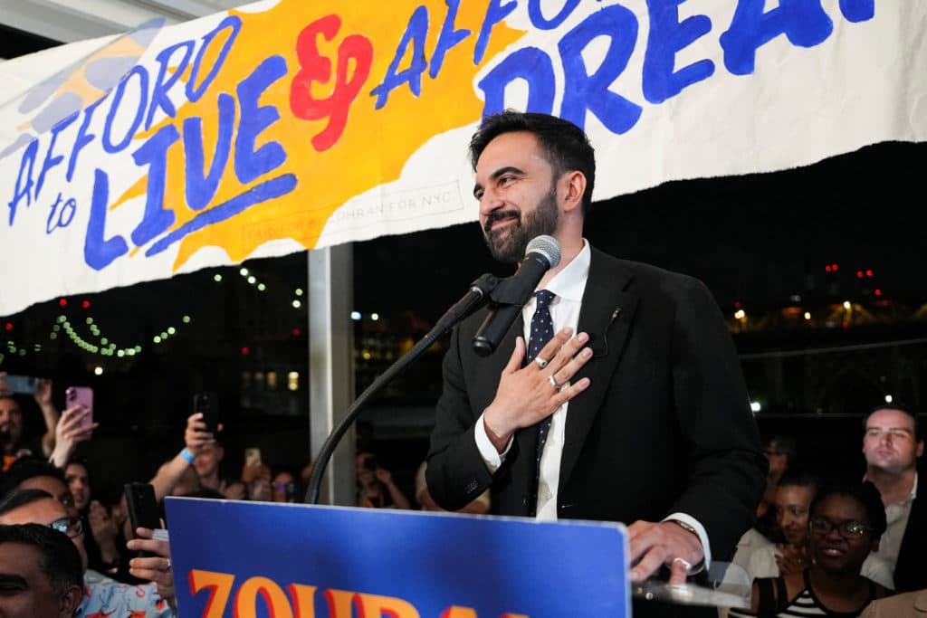 Image for Zohran Mamdani Secures Democratic Mayoral Nomination with 43.5% of First-Choice Votes
