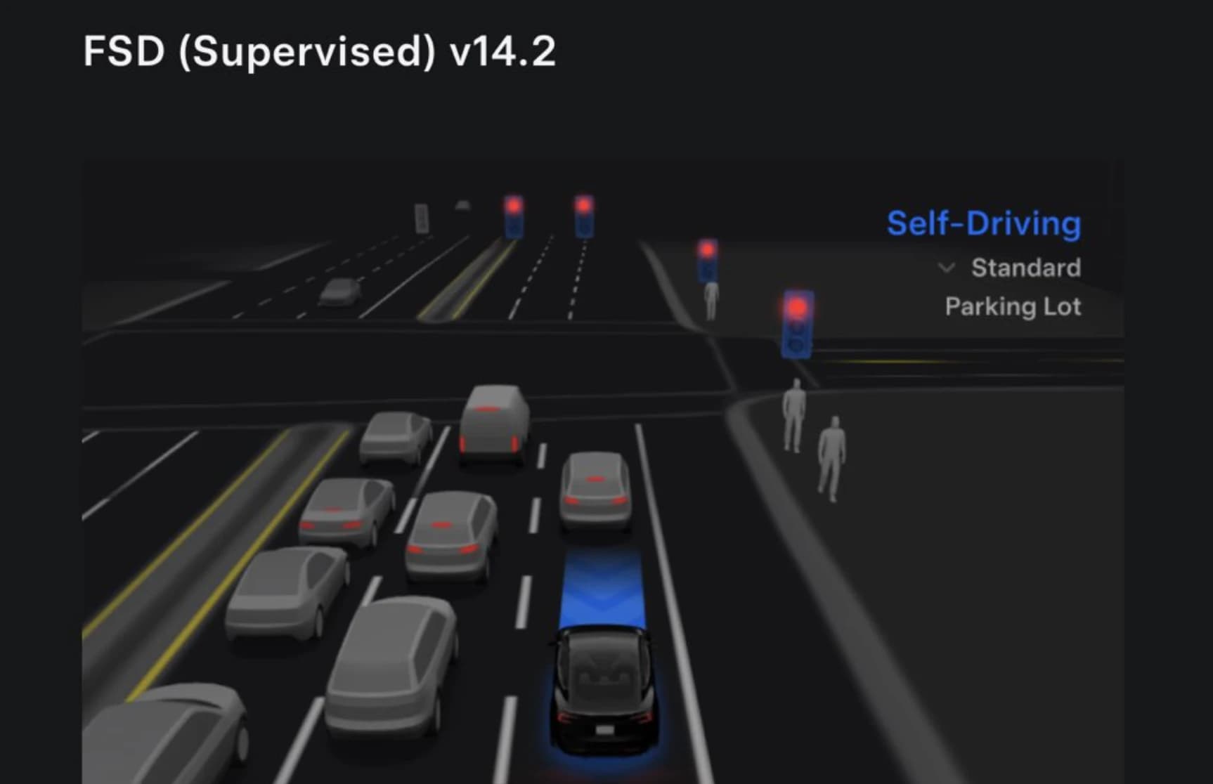 Image for Tesla's Full Self-Driving Version 14.2 Ignites Enthusiastic Claims of 'Divine' Advancement
