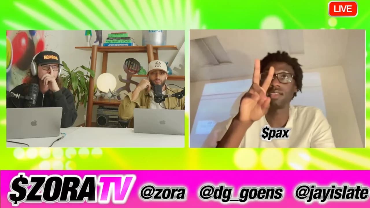 Image for ClipStake's Zora TV Campaign Offers Content Creators Up to 100 USDC Per Edited Livestream Highlight