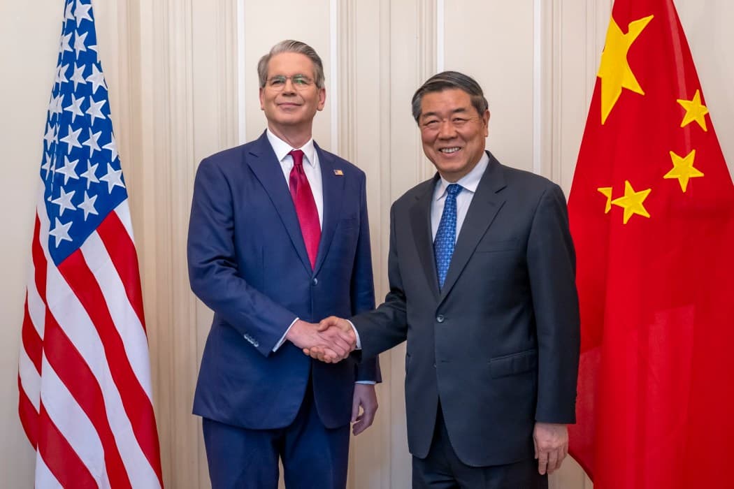 Image for Treasury Secretary Bessent to Meet Chinese Vice Premier He Lifeng Amidst Trade Tensions