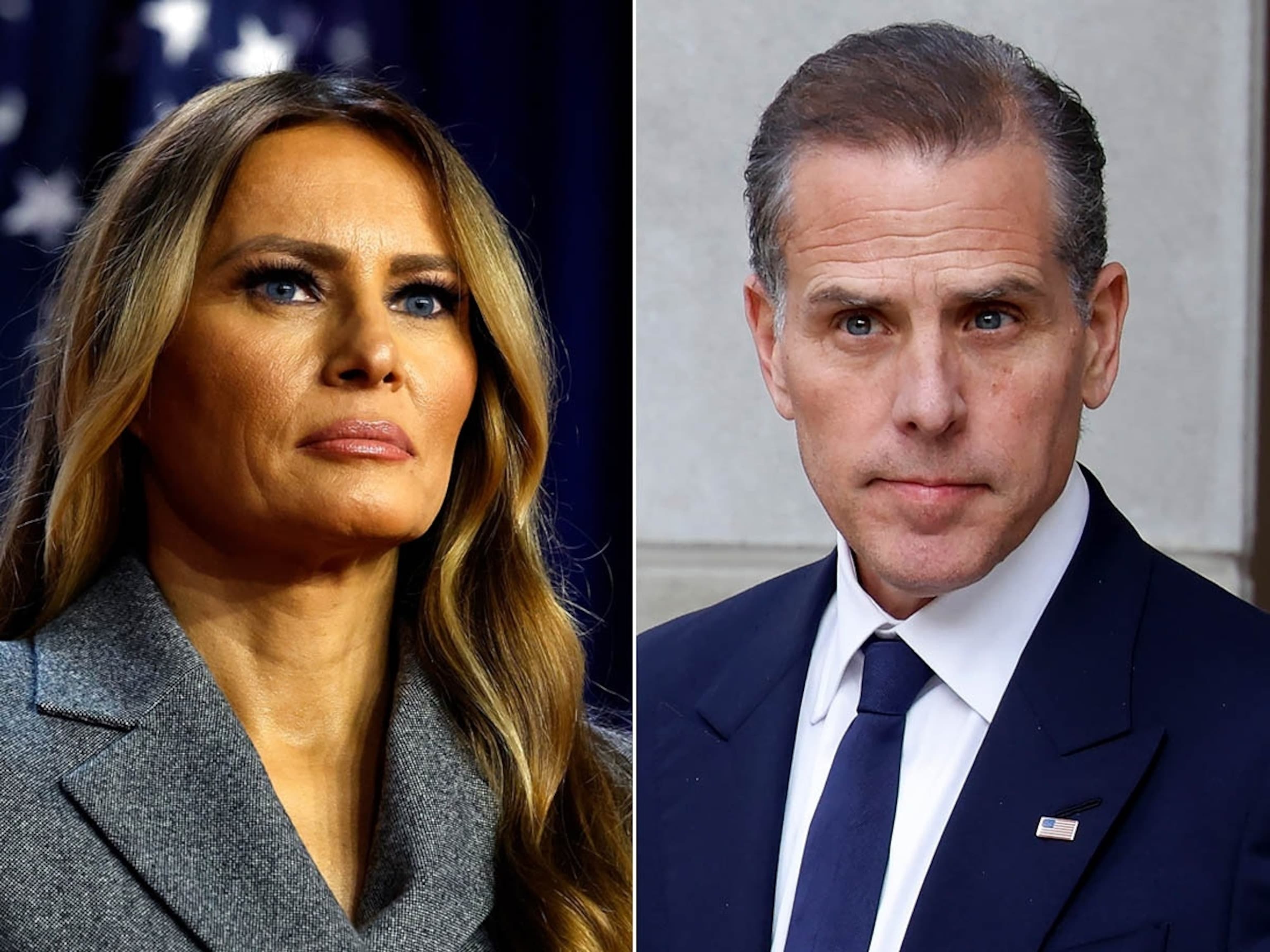 Image for Melania Trump Demands $1 Billion from Hunter Biden Over Epstein Claim, Biden Refuses Retraction