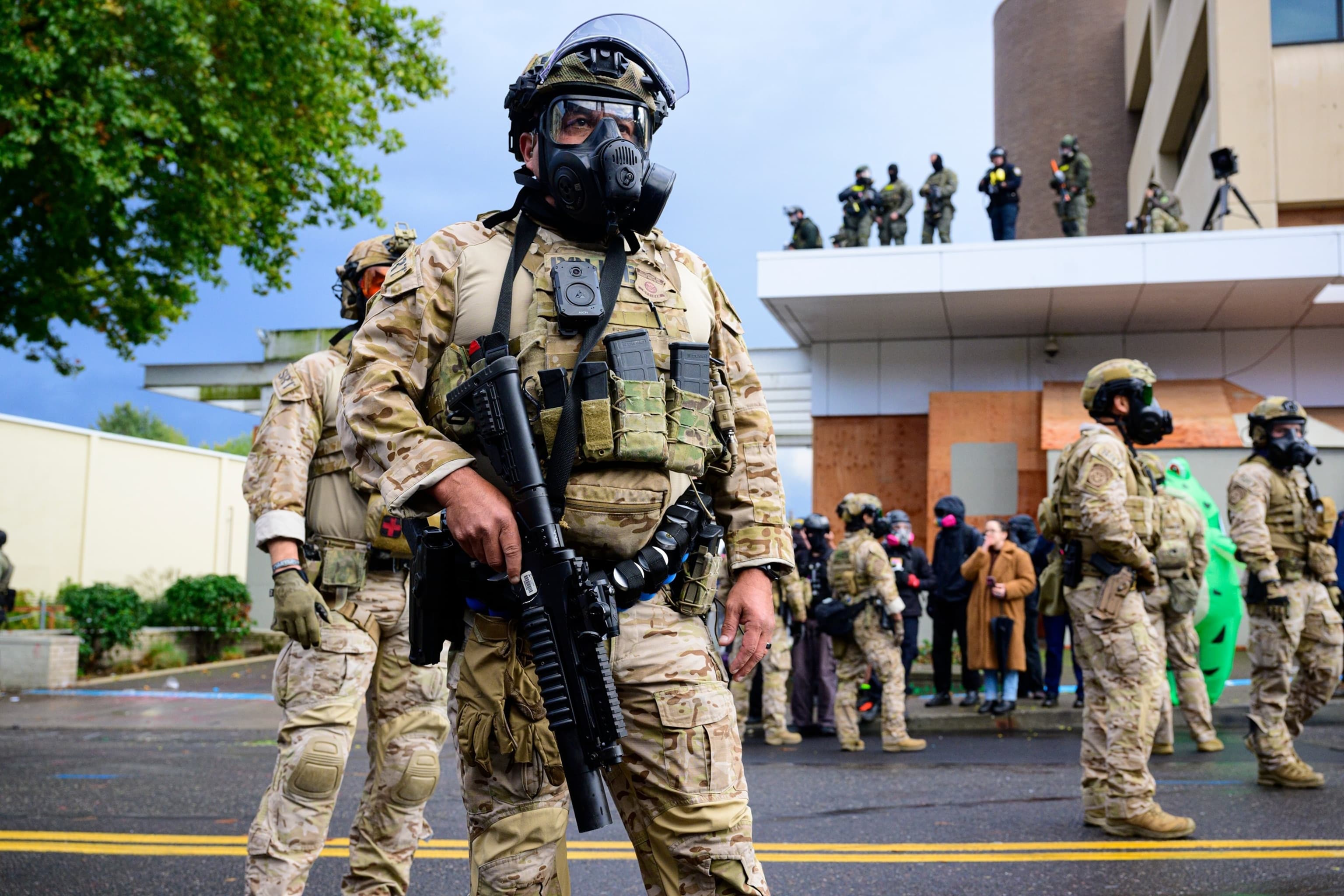 Image for Appeals Court's 2-1 Ruling Allows Trump to Deploy National Guard in Portland