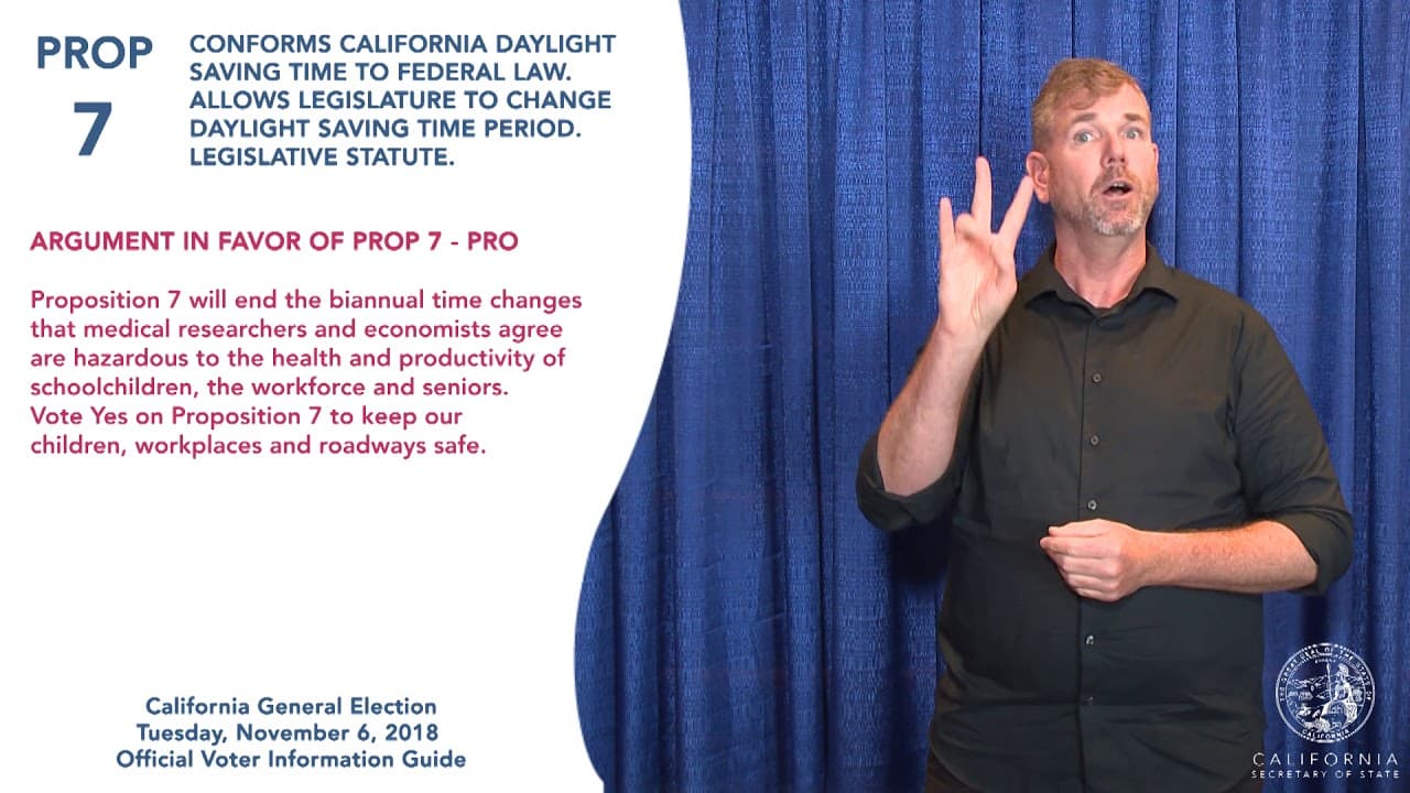 Image for 60% of California Voters Approved Ending Daylight Saving Time Switches in 2018, Yet Lawmakers Remain Stalled