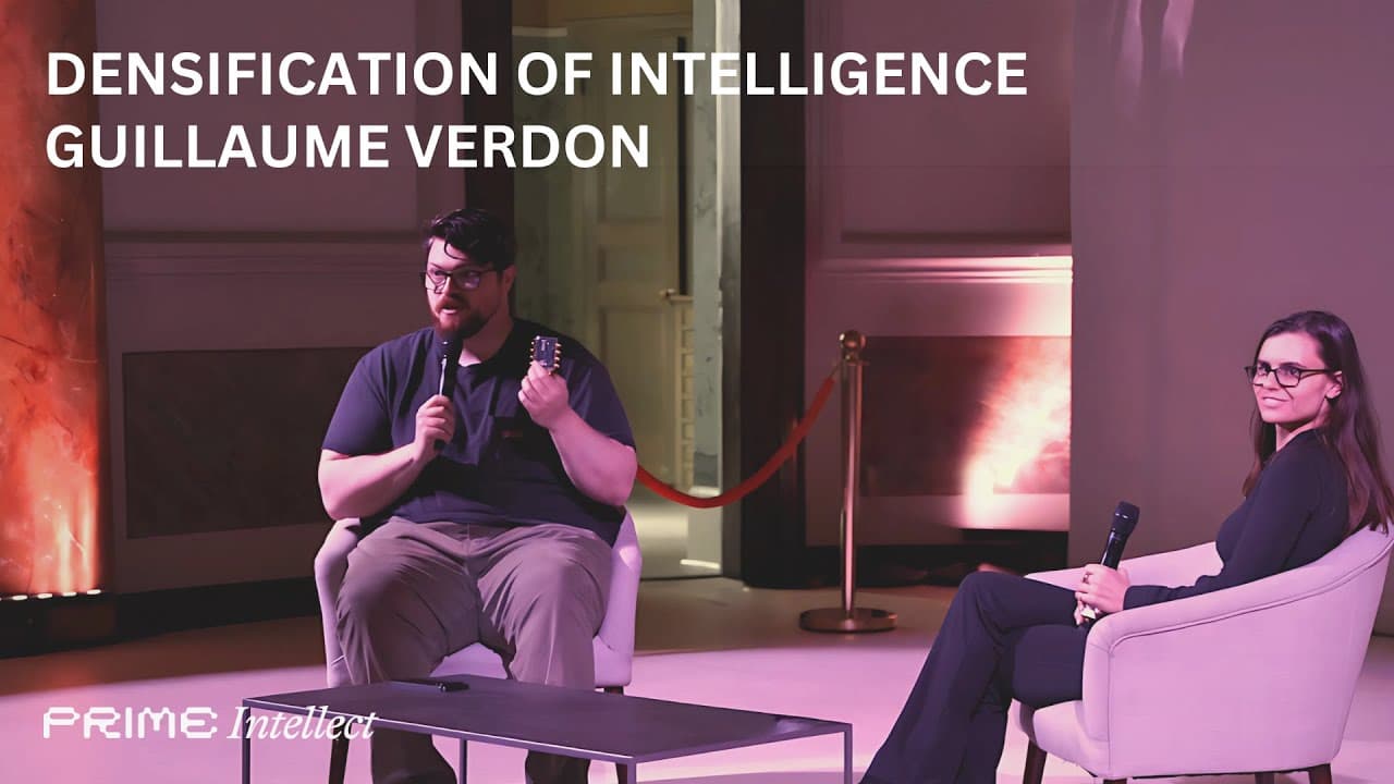 Image for Prime Intellect and e/acc Founder Collaborate on "Densification of Compute" and "Decentralization of Intelligence"