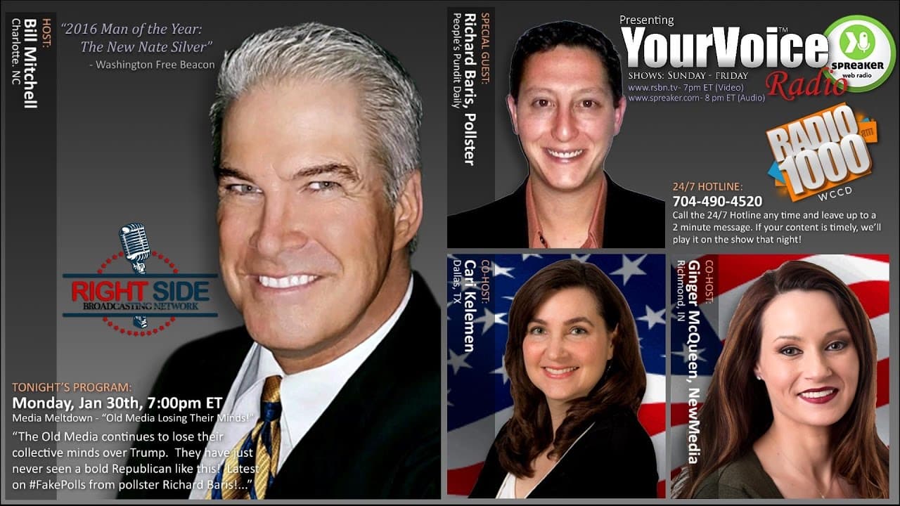 Image for Conservative Commentator Bill Mitchell Accuses Unspecified Leadership of Inaction