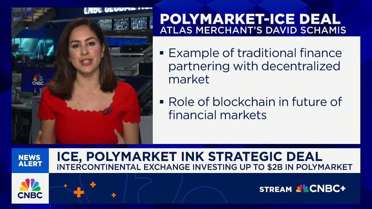 Image for Intercontinental Exchange Invests Up to $2 Billion in Prediction Market Leader Polymarket