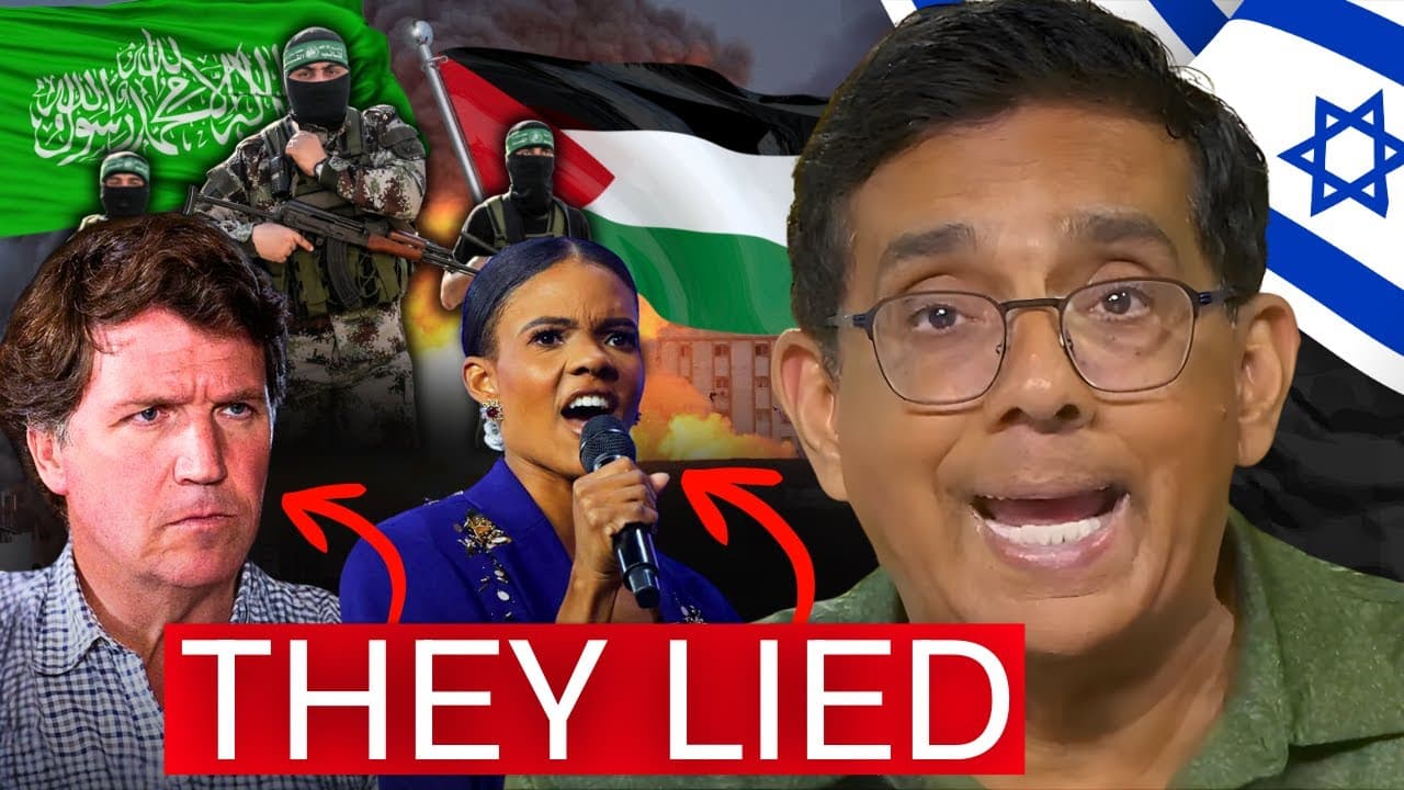 Image for Dinesh D'Souza Challenges Tucker Carlson, Candace Owens on Right's Stance on Israel