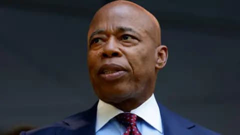 Image for Adams' 48% Approval Rating Highlights Narrative Struggle Ahead of 2025 Mayoral Bid