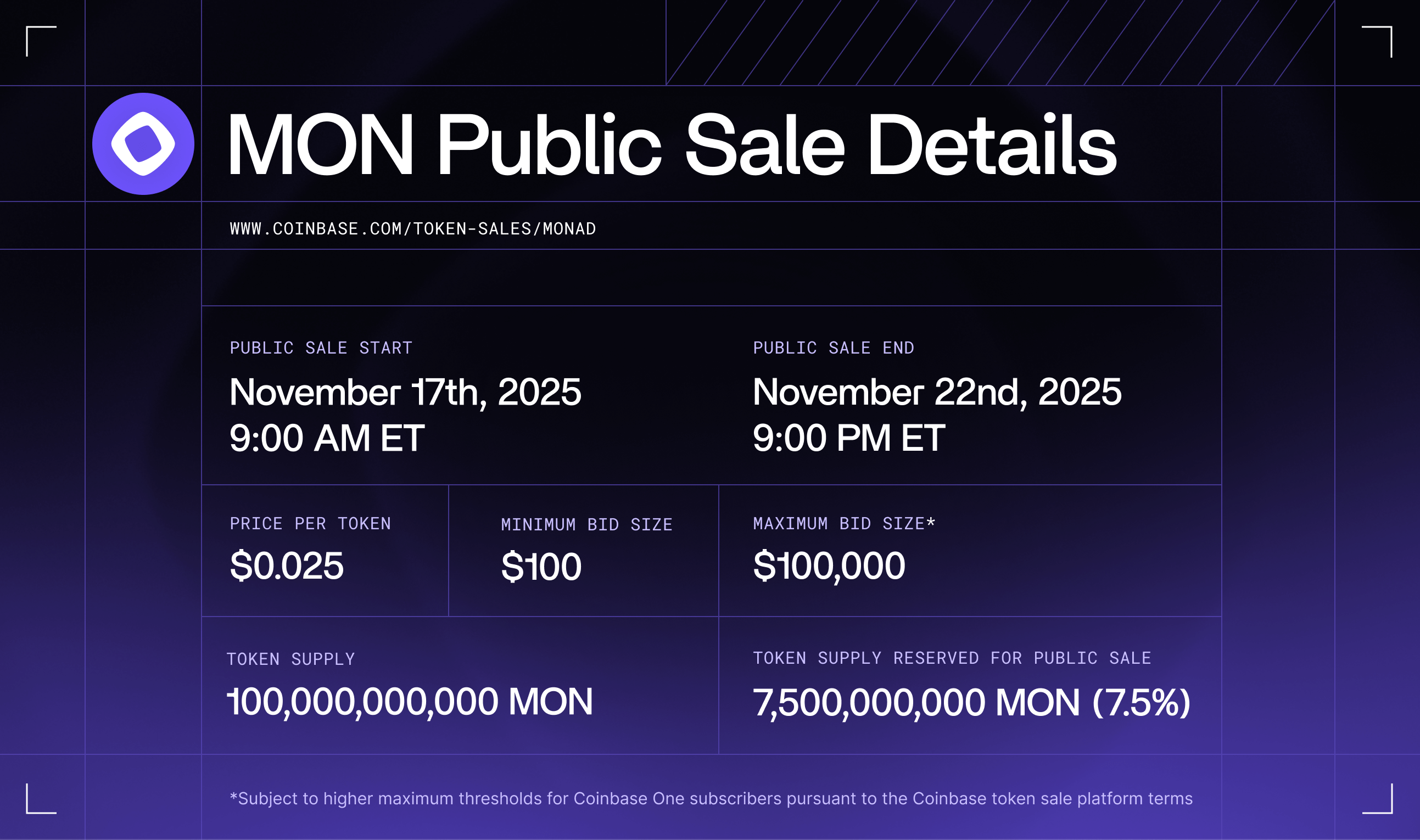 Image for Monad Mainnet Launch Set for November 24, Enabling Seamless Cross-Chain Memecoin Trading