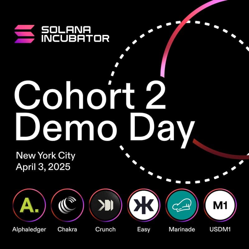 Image for Solana Incubator's Third Cohort Unveils Six Startups Advancing Web3