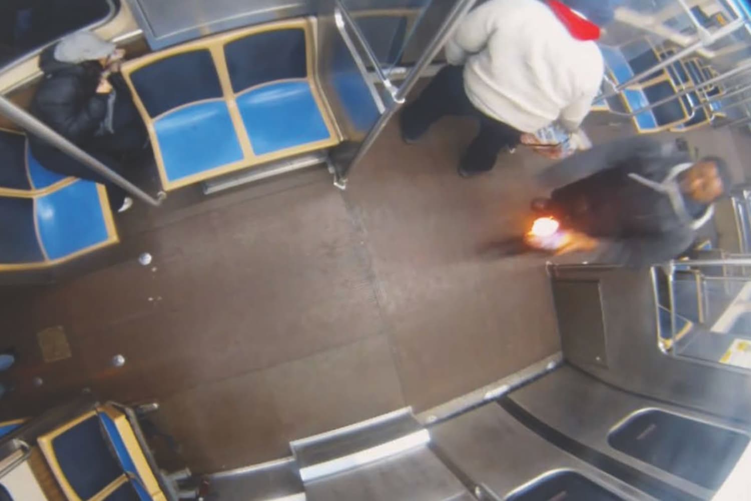 Image for Man Faces Federal Terrorism Charge After Setting Woman on Fire on Chicago Train