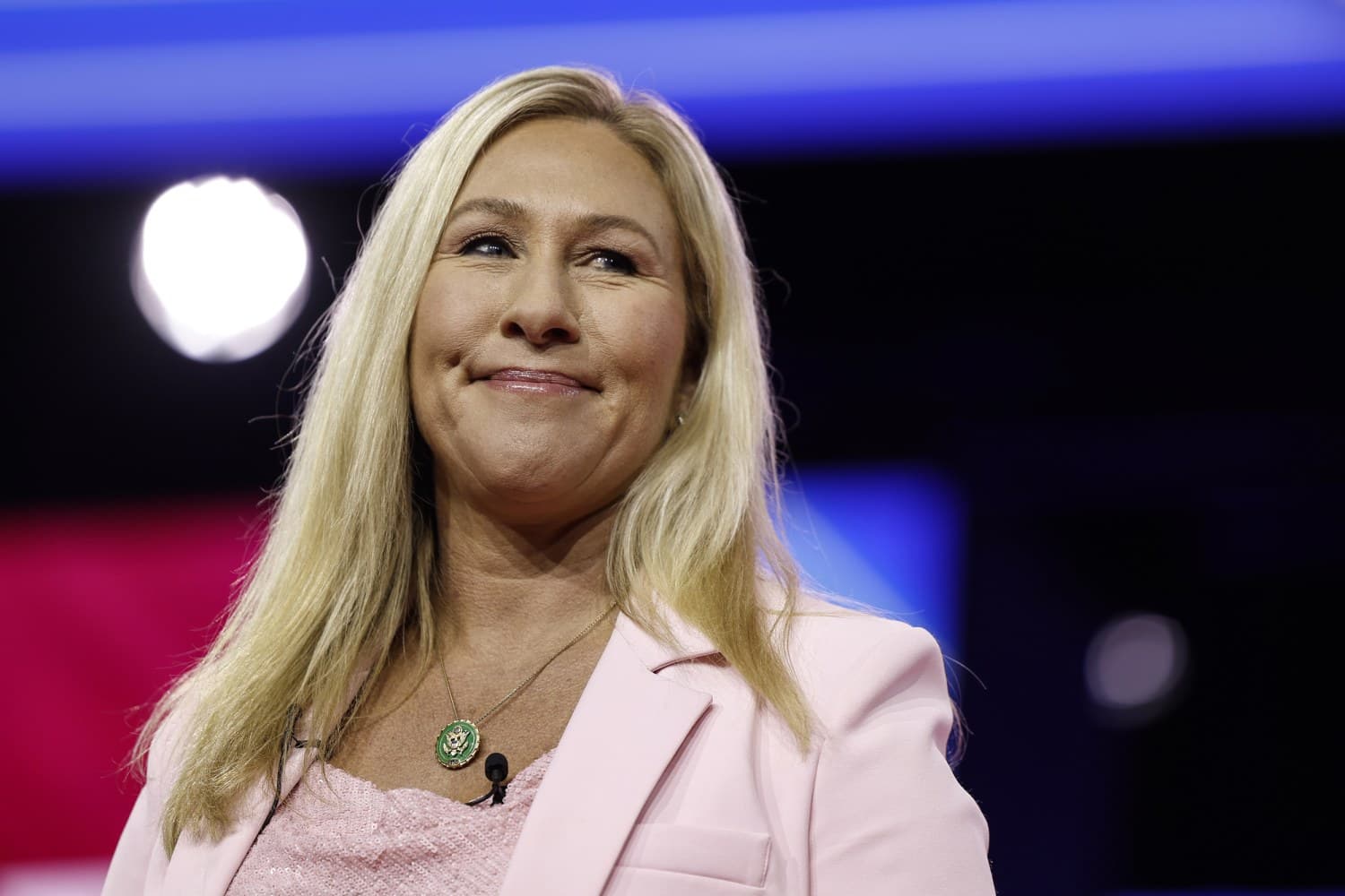 Image for Marjorie Taylor Greene Declines 2026 Senate Run Amid Reports of Trump Intervention