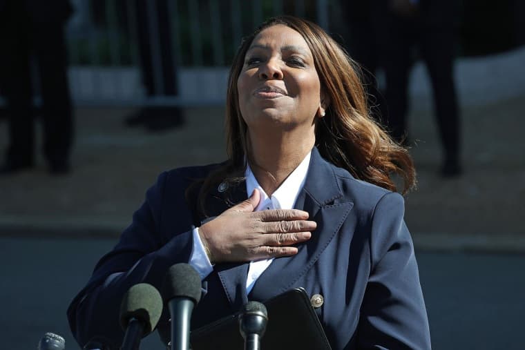 Image for NY AG Letitia James Pleads Not Guilty to Federal Mortgage Fraud, Facing Up to 30 Years