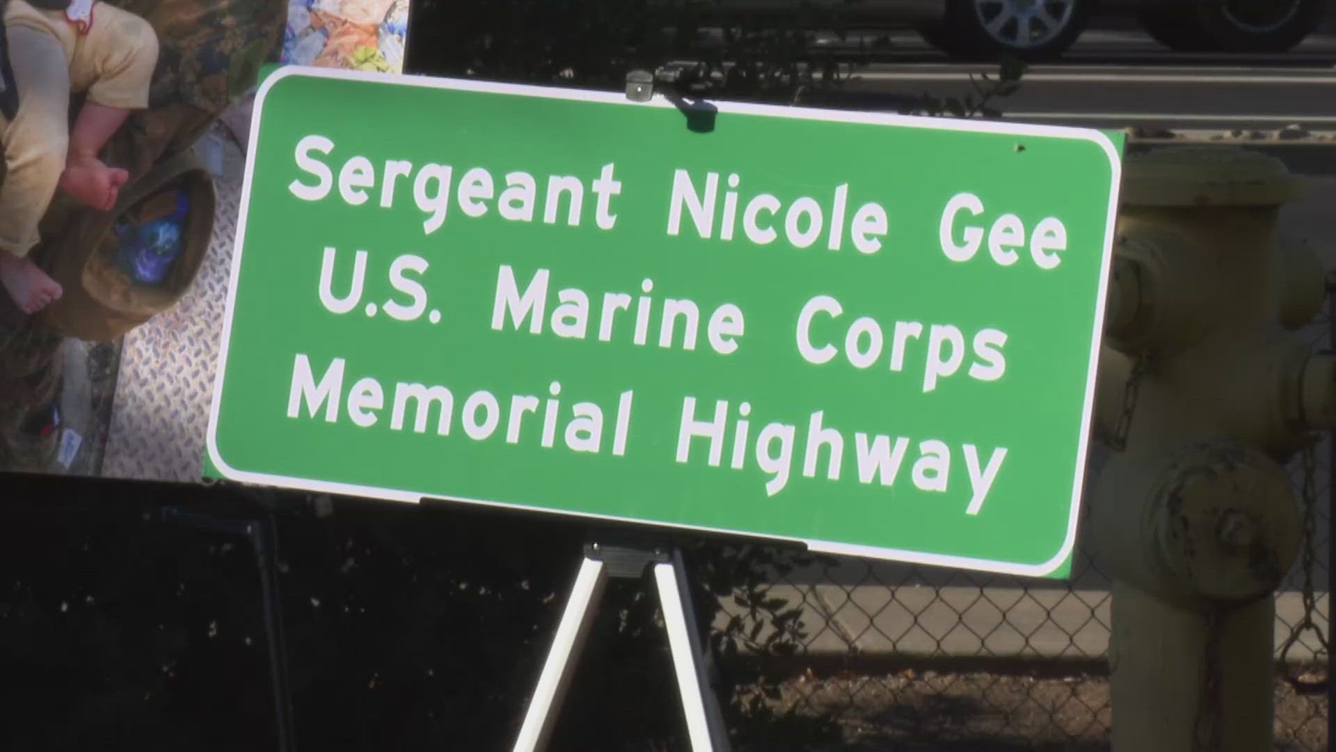 Image for Interstate 80 Section Dedicated as Sgt. Nicole Gee Memorial Highway Near Fourth Anniversary of Her Death