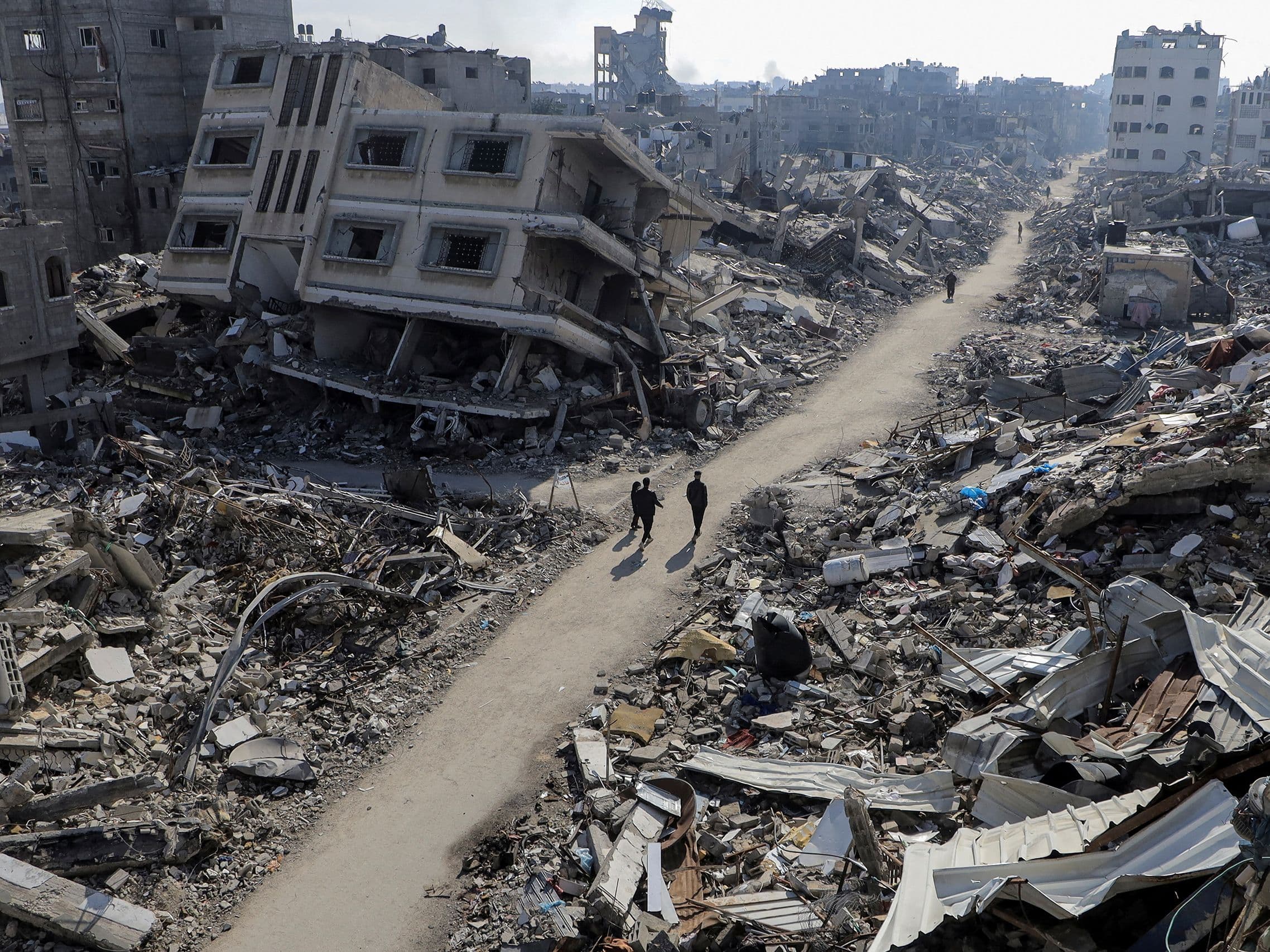 Image for Social Media User Alleges Gaza's Complete Depopulation, Asserting No Need for Reconstruction