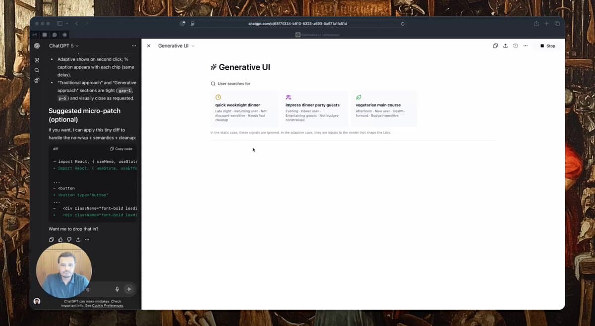 Image for Generative UI: LLMs Drive Real-Time, Context-Aware Interface Generation