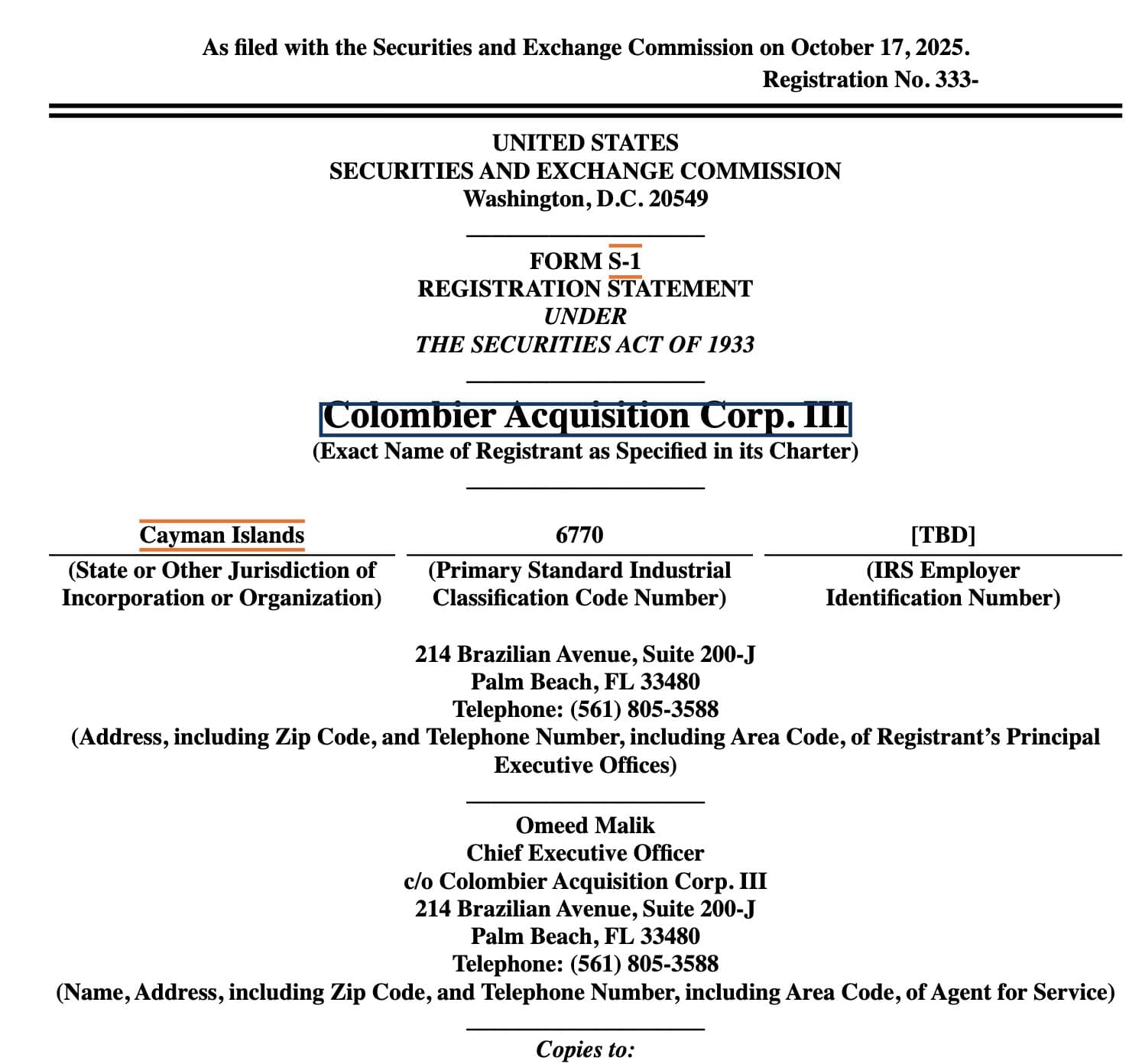 Image for High-Profile SPAC Aims for $260 Million IPO with Trump Jr., Palihapitiya, and Ingraham