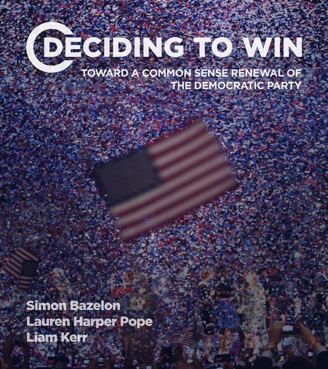 Image for New Book "DECIDING TO WIN" Offers Data-Driven Blueprint for Democratic Party Revival