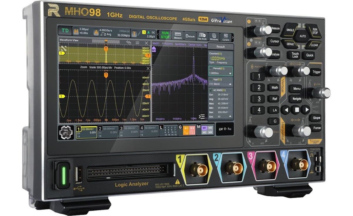 Image for Rigol MHO98 Limited Edition Oscilloscope, 1GHz Bandwidth, Acquired by Brian Roemmele