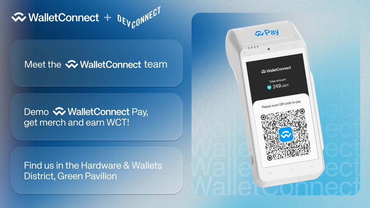 Image for WalletConnect Showcases New Pay Feature at EFDevcon 2025 in Buenos Aires