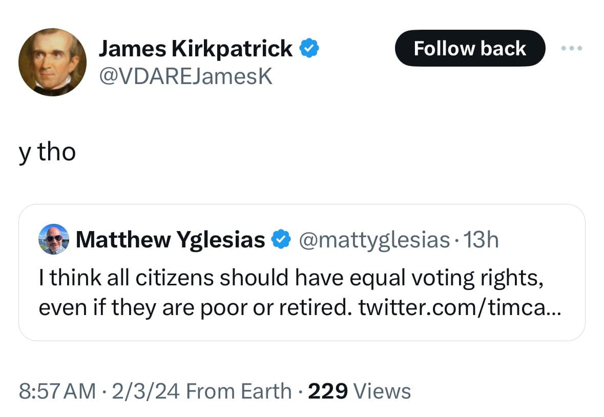 Image for Matthew Yglesias Ignites Controversy with Historically Charged French Political Remark