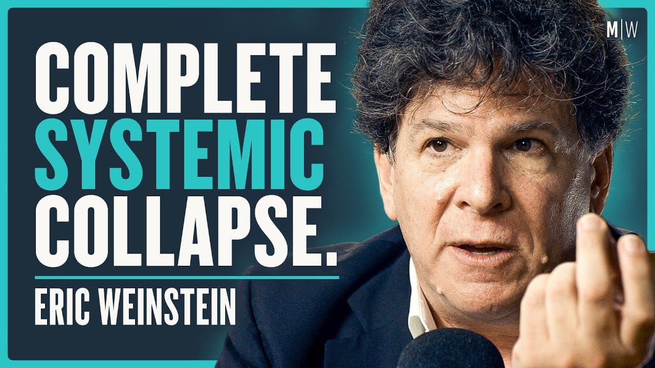 Image for Eric Weinstein Calls for 'Actual Solutions' to Address Electorate's Deep-Seated Pain Points