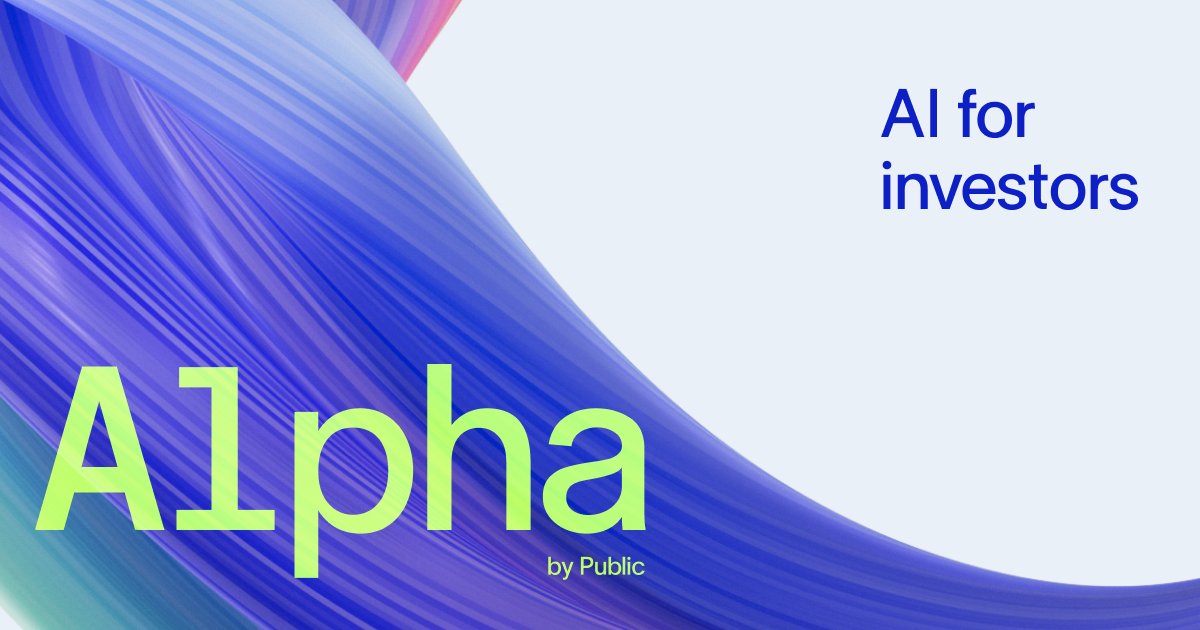 Image for Public.com's AI Offering, Alpha, Draws Early Reviews