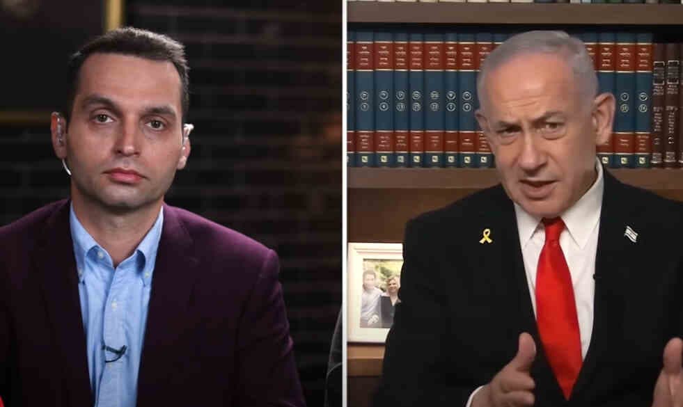 Image for Netanyahu Faces "Tough and Perceptive" Interrogation on Gaza War and Israeli Policy