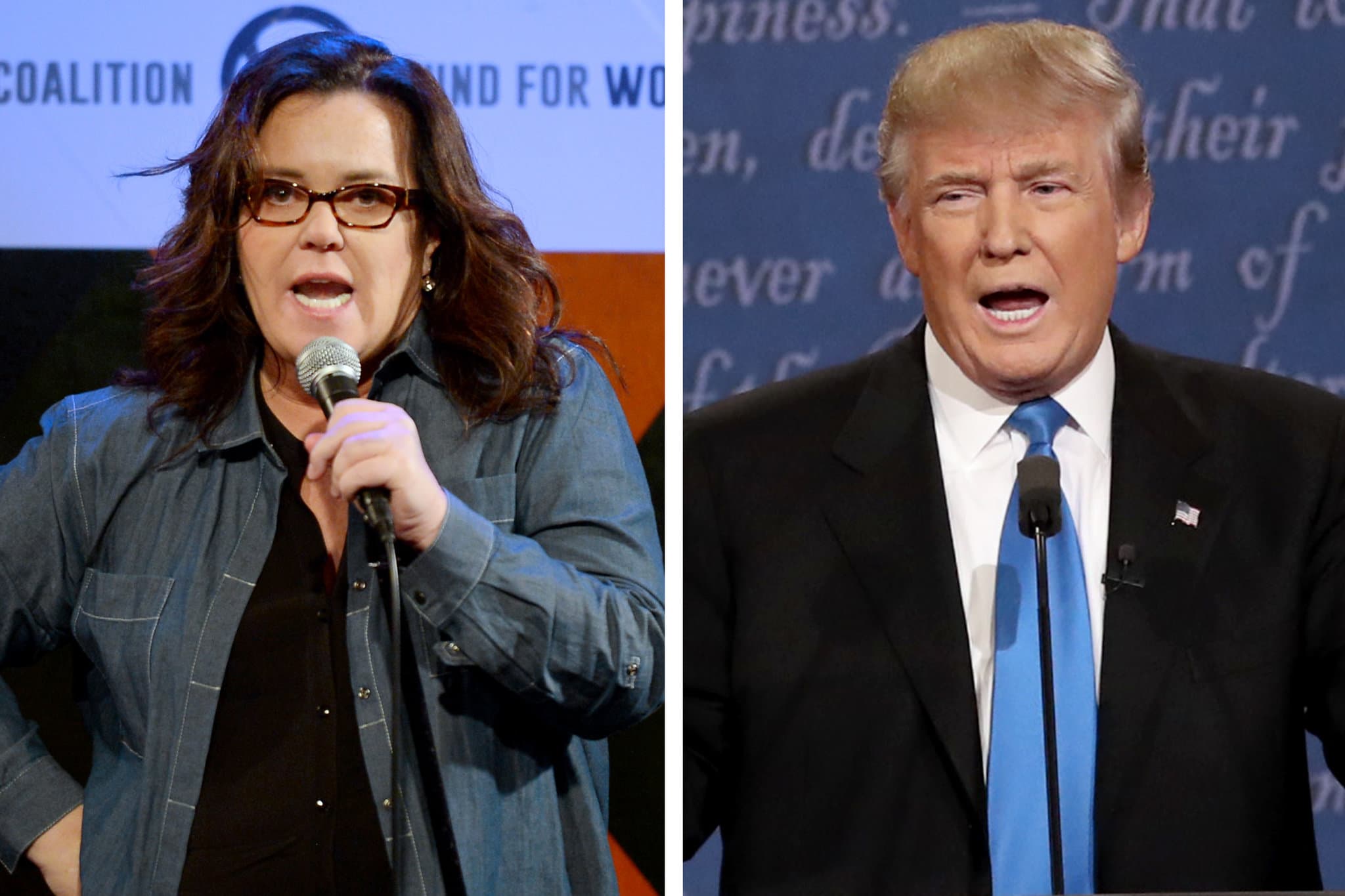 Image for Trump Threatens Rosie O'Donnell's Citizenship Amid Her 'White Separatist Nation' Accusations