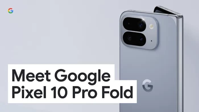 Image for Google Pixel 10 Pro Fold Achieves Industry-First IP68 Dust and Water Resistance