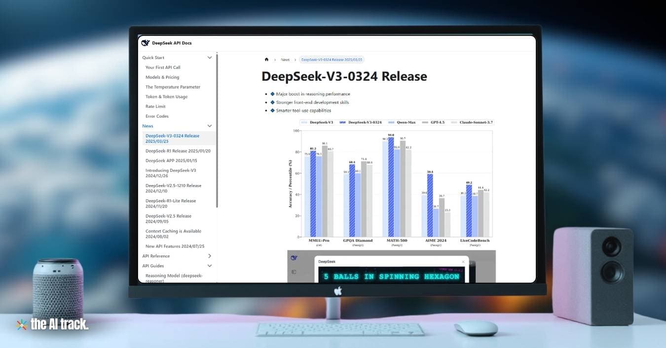 Image for DeepSeek AI Releases V3 Model Upgrade with Chinese Chip Optimization