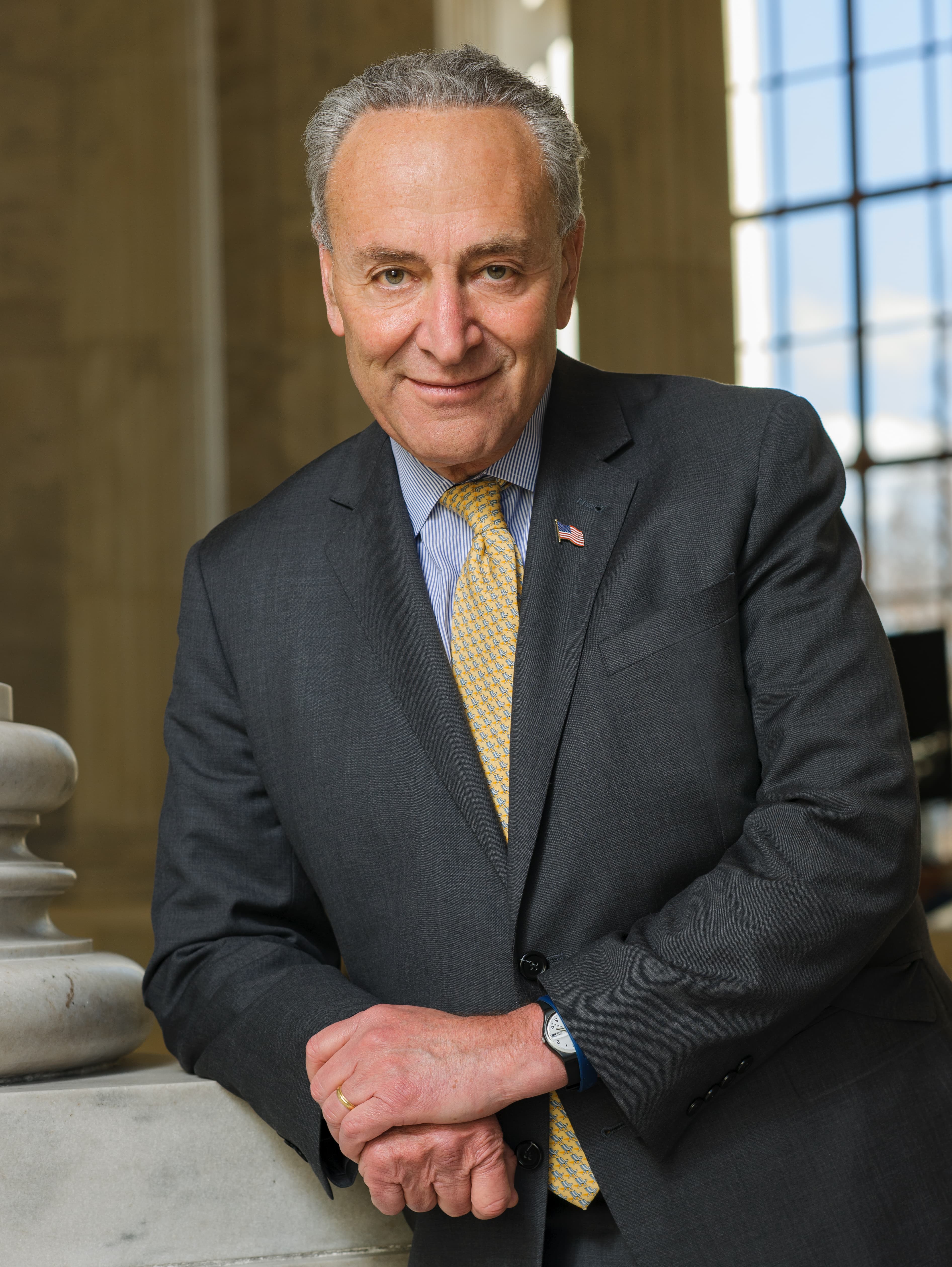 Image for Senate Majority Leader Chuck Schumer Faces Internal Democratic Scrutiny Amid Spending Bill Controversy