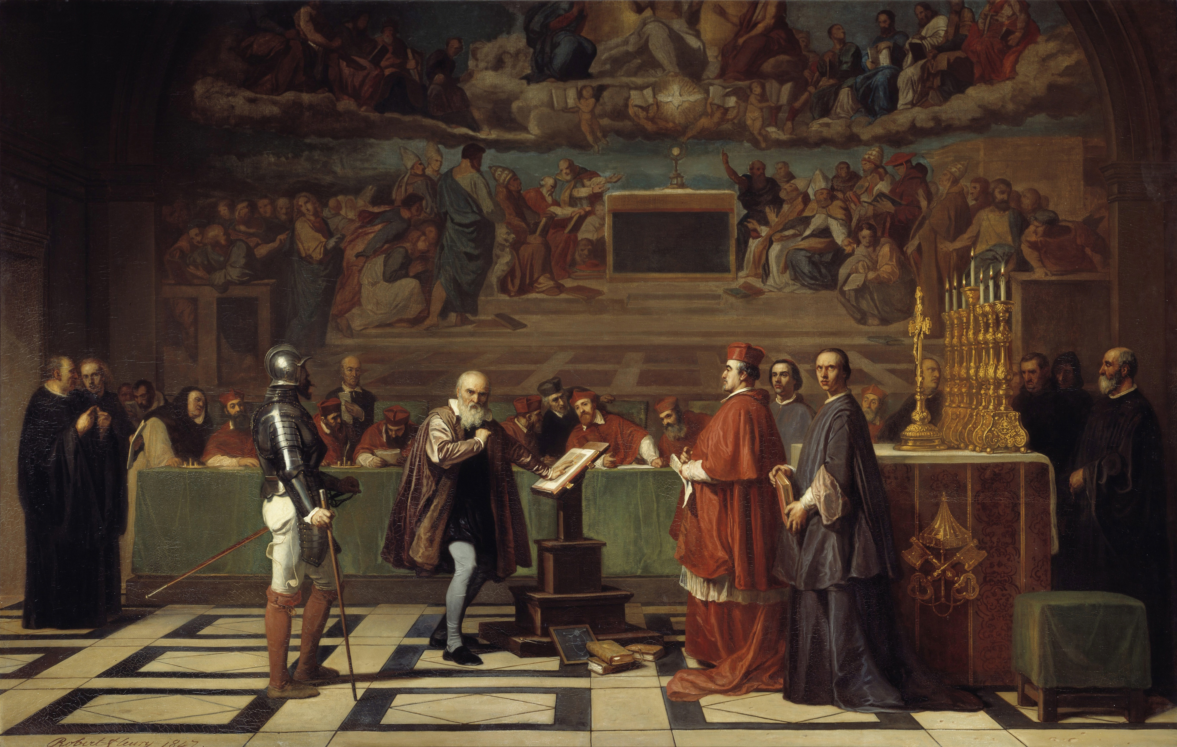 Image for Galileo Galilei Convicted of Heresy Suspicion in 1633 Over Heliocentric Views