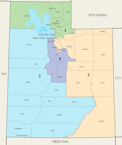 Image for Utah Judge Orders Redraw of Congressional Map, Potentially Shifting 4th District Dynamics