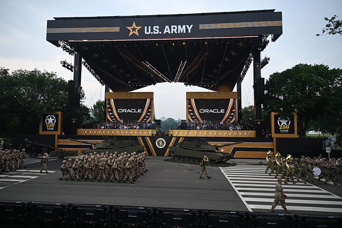 Image for $45 Million U.S. Army 250th Anniversary Parade Draws Widespread Criticism and Protests