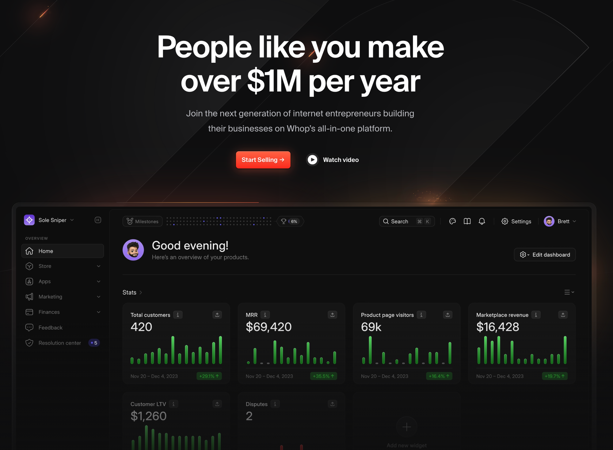 Image for Whop Secures $17 Million Series A Funding Amidst 'Exponential User Growth,' Fueling Developer Opportunities