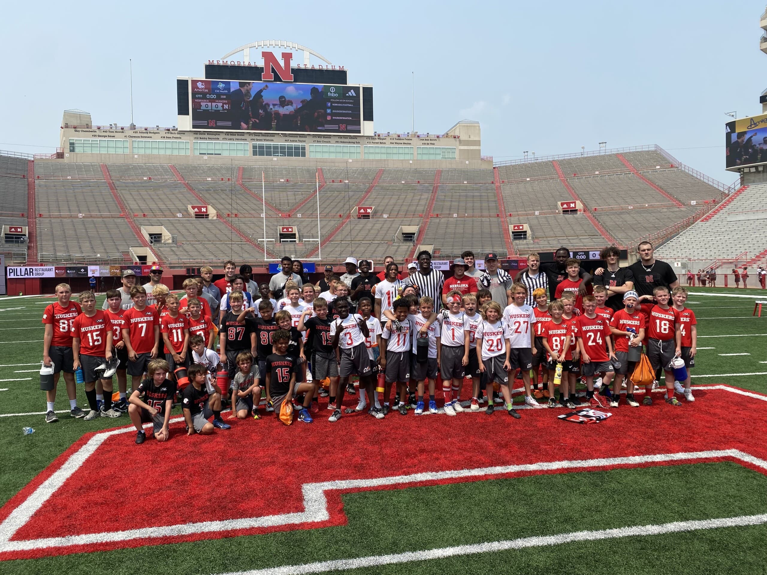 Image for Over 1,300 Youths Attend Dylan Raiola's Inaugural Football Camp, Highlighting Nebraska's Community Focus