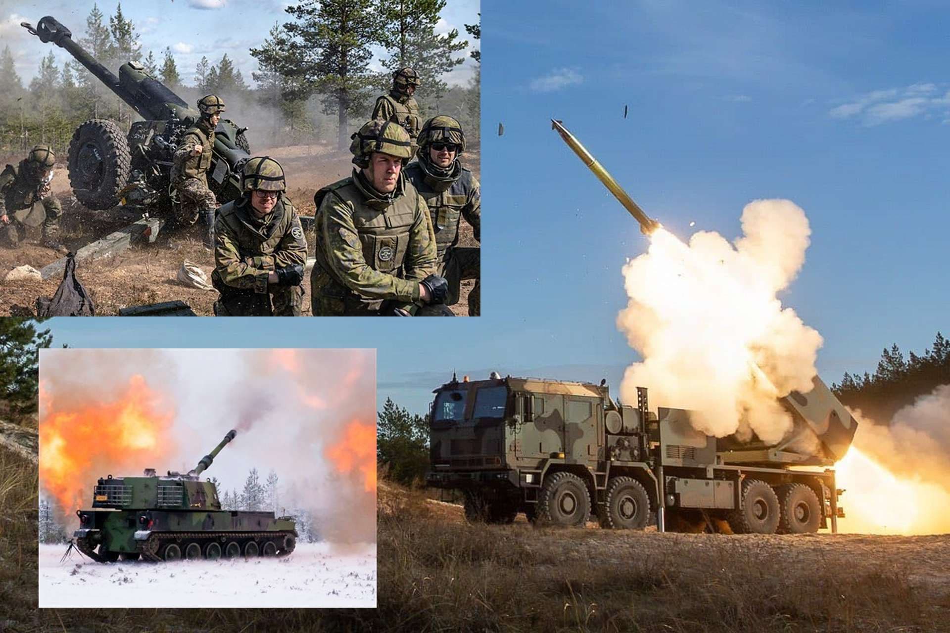 Image for Finland Deploys 500 Artillery Pieces and 2,200 Troops in Major Drills Near Russian Border