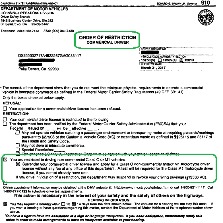 Image for FMCSA Audit Reveals 25% of California's Non-Domiciled CDLs Illegally Issued, Emergency Restrictions Imposed