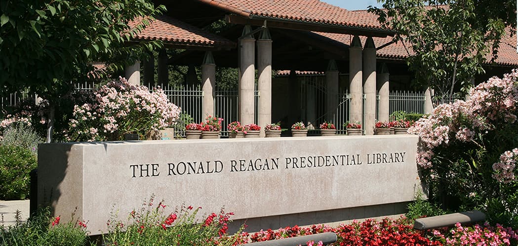 Image for Reagan Library Faces Scrutiny Over Tariff Speech Video Amid "MAGA Board" Allegations