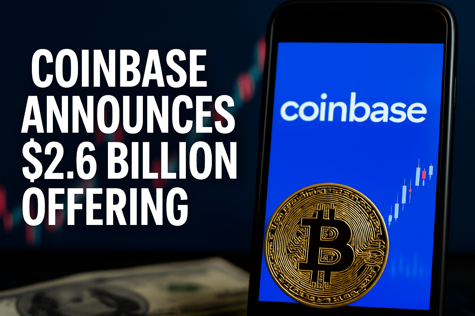 Image for Coinbase Secures $2.6 Billion in Upsized Convertible Senior Notes Offering